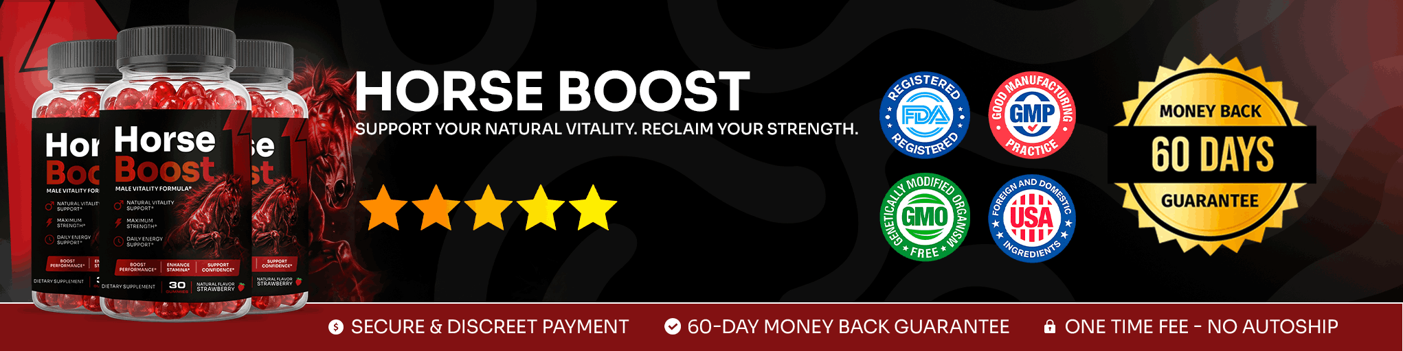 HorseBoost special offer banner